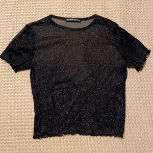 Brandy Melville Sparkly Top